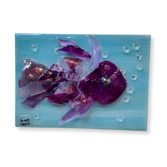 Fish Glass Wall Art-Mini