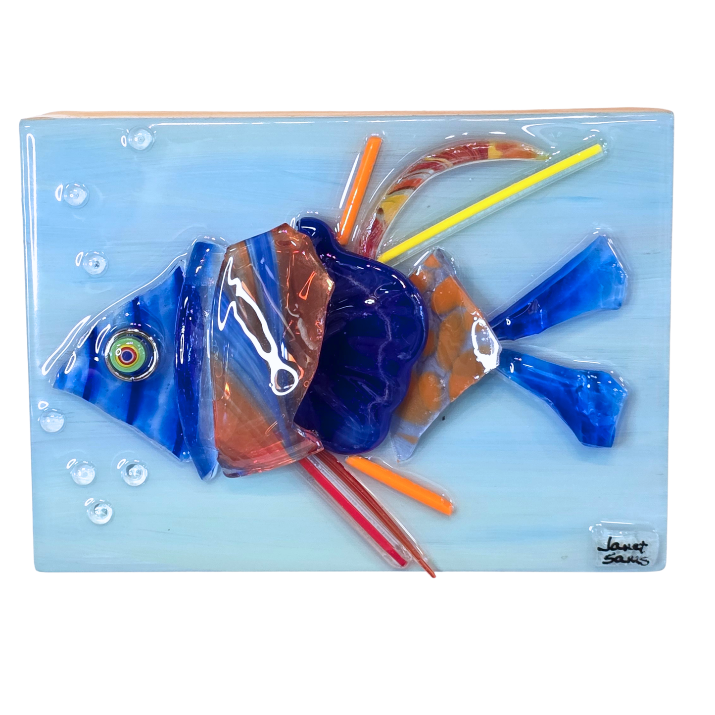Fish Glass Wall Art-Mini