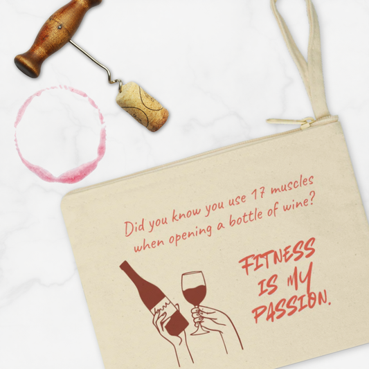 Zipper Pouch-Fitness is My Passion