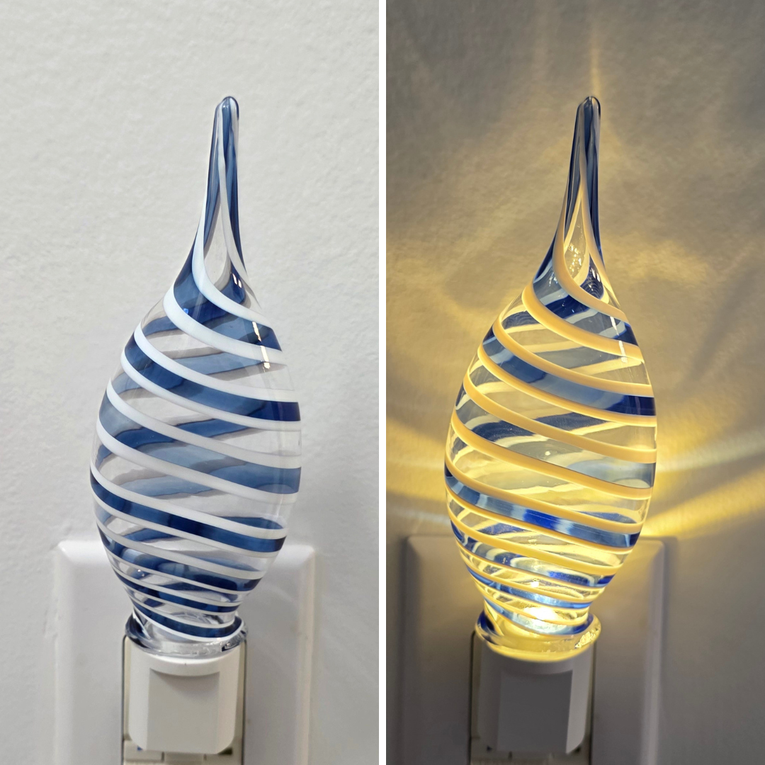 Glass Nightlight-Flame
