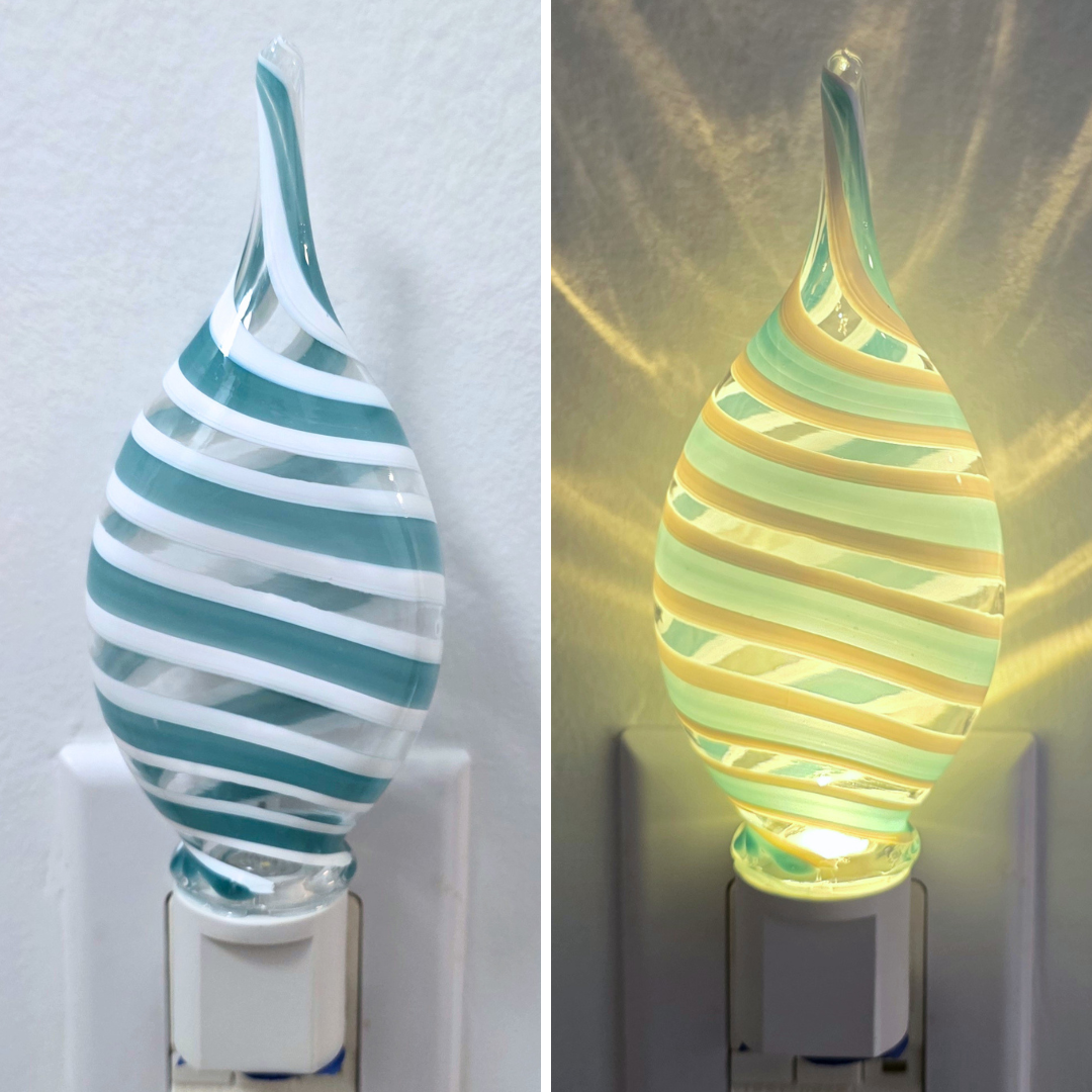 Glass Nightlight-Flame