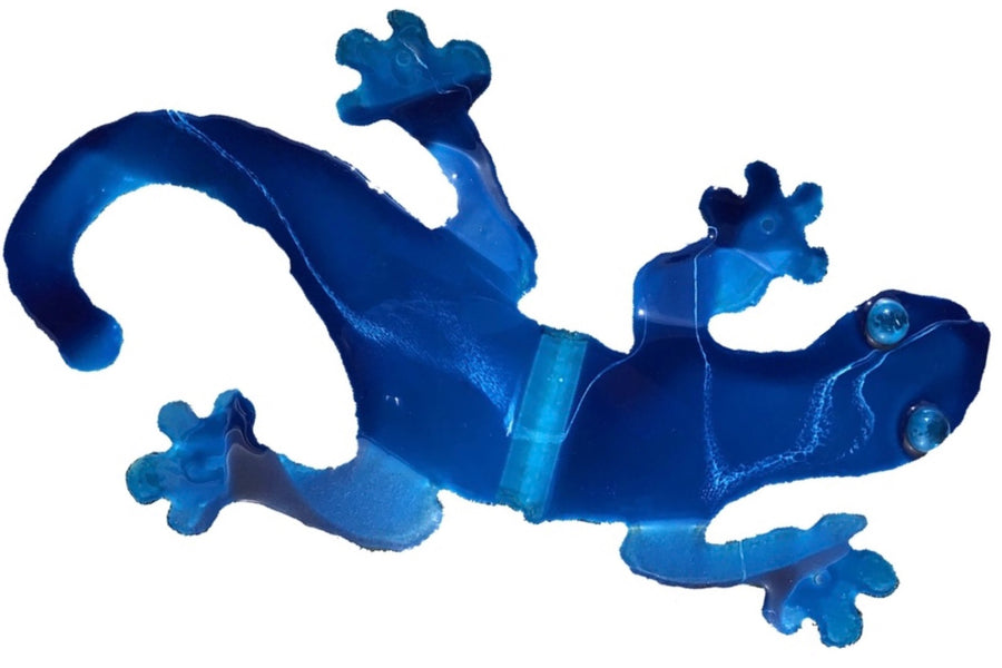 Gecko Tin Roof Wall Art