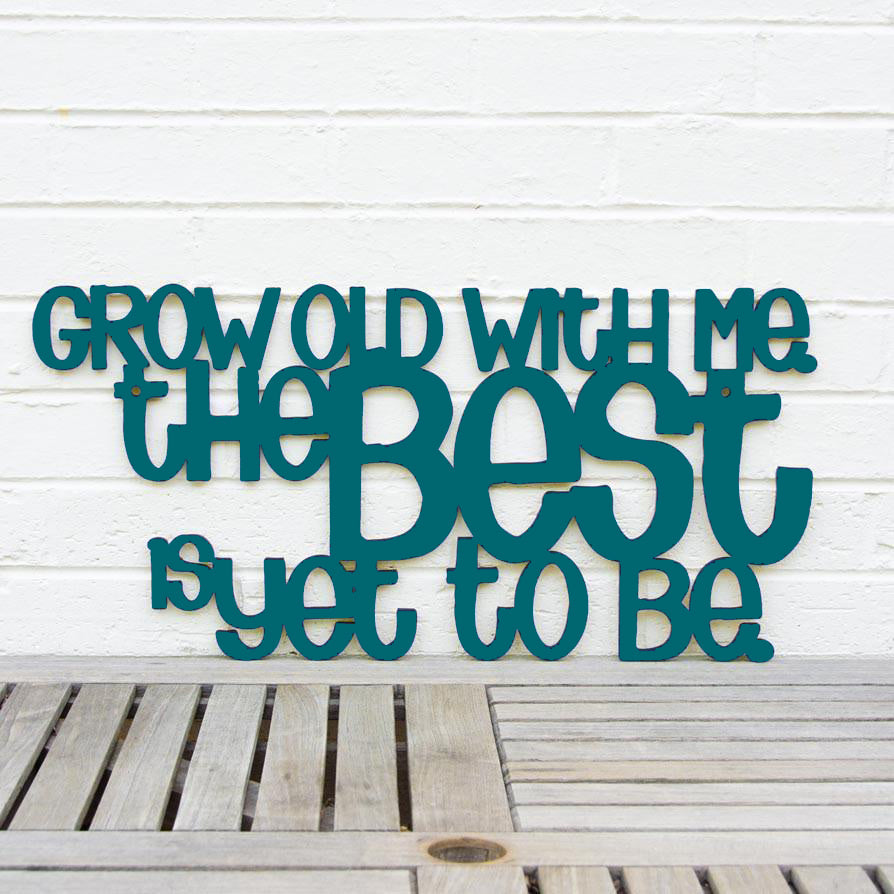 Grow Old With Me-Wall Art