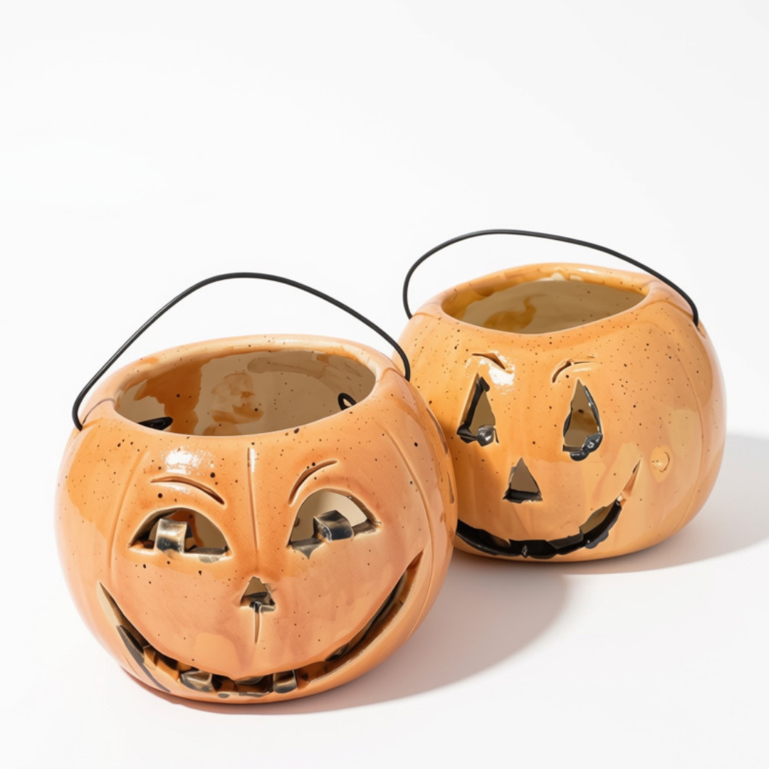 Jack-O-Lantern Votive Holder