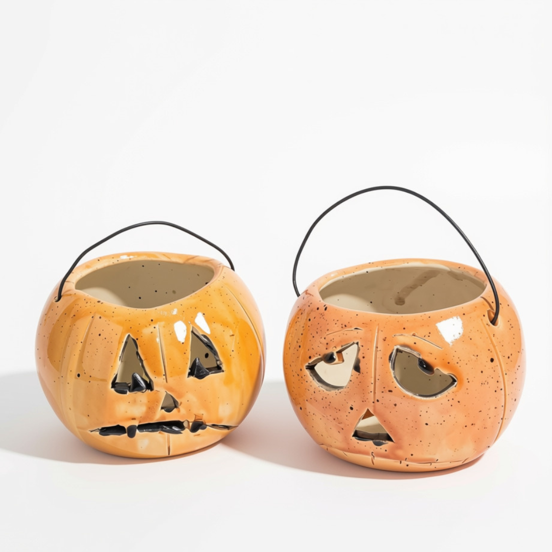 Jack-O-Lantern Votive Holder