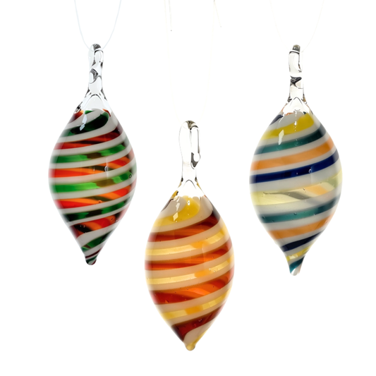 Glass Ornament-Almond Mini