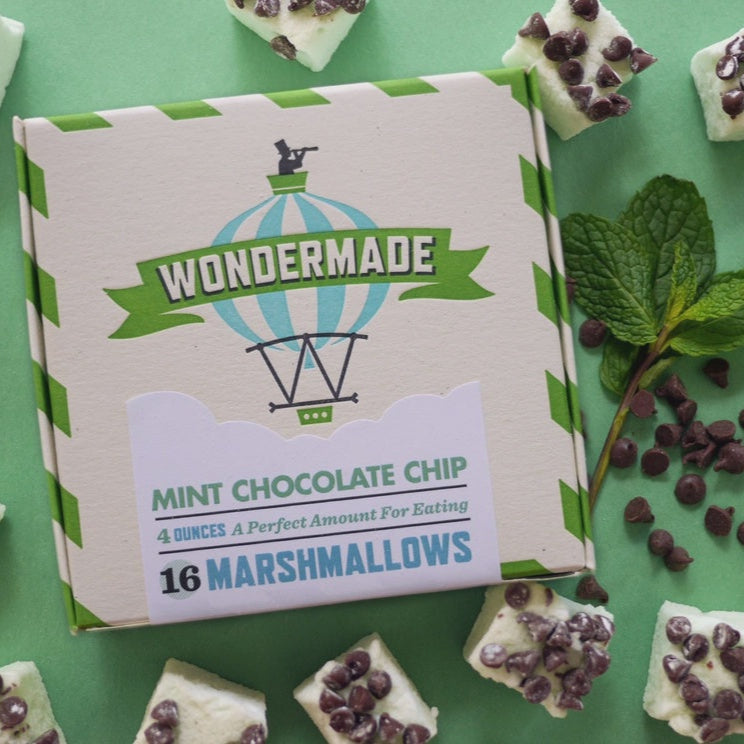 Mint Chocolate Chip Marshmallows