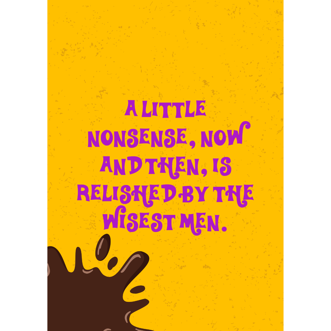 A Little Nonsense Print