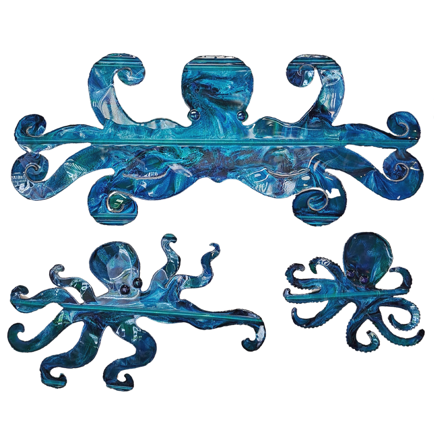 Octopus Baby Tin Roof Wall Art