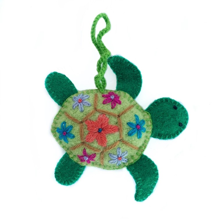 Wool Ornament-Sea Turtle