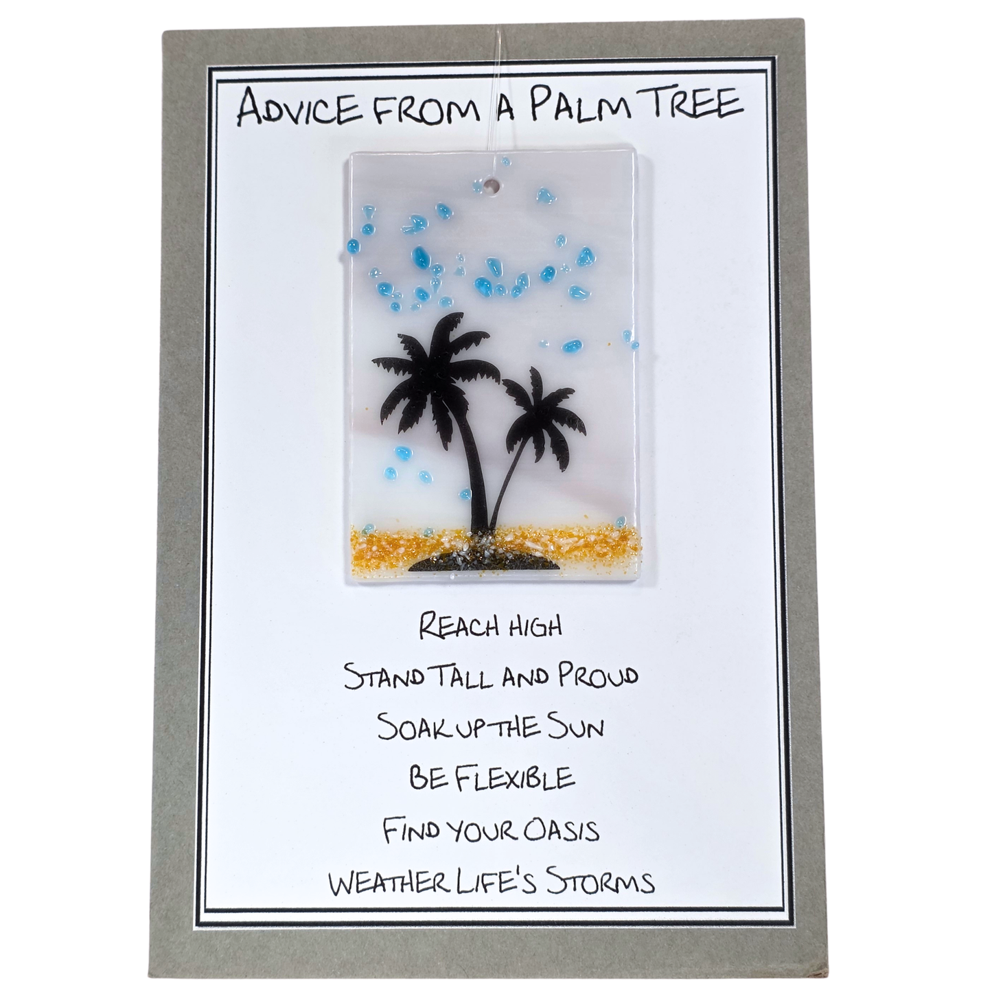 Suncatcher Card-Palm Tree