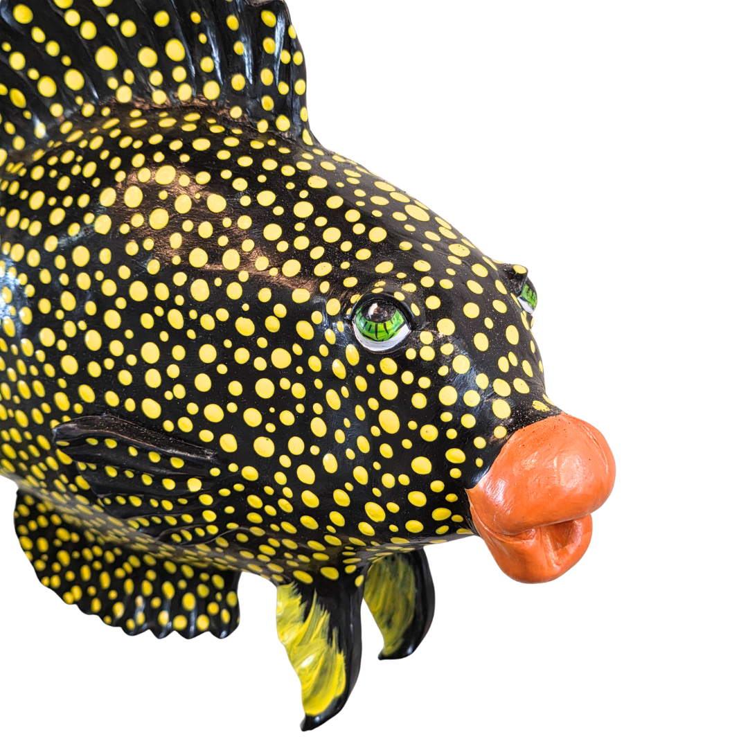 Fish Wall Sculpture-Peppered Rabbitfish