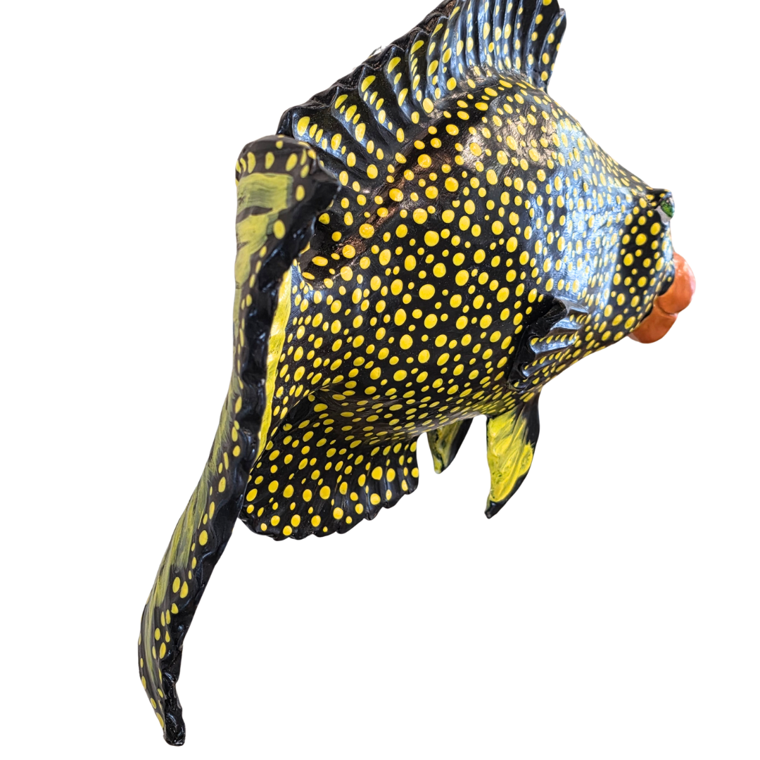 Fish Wall Sculpture-Peppered Rabbitfish