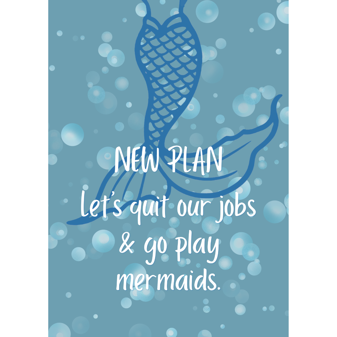 Play Mermaids Print