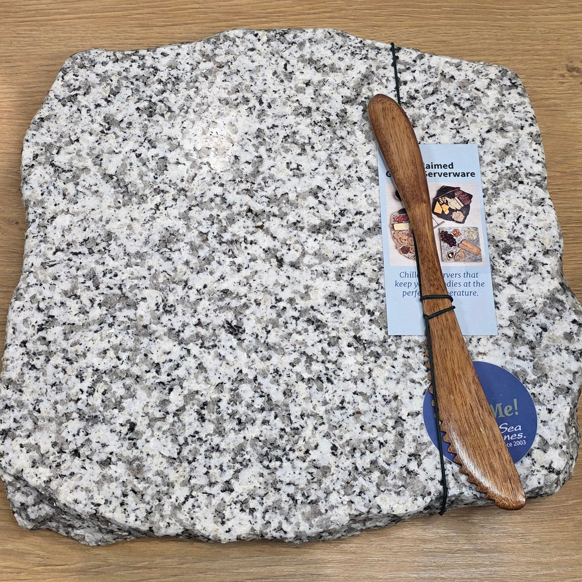 Reclaimed Granite Lazy Susan