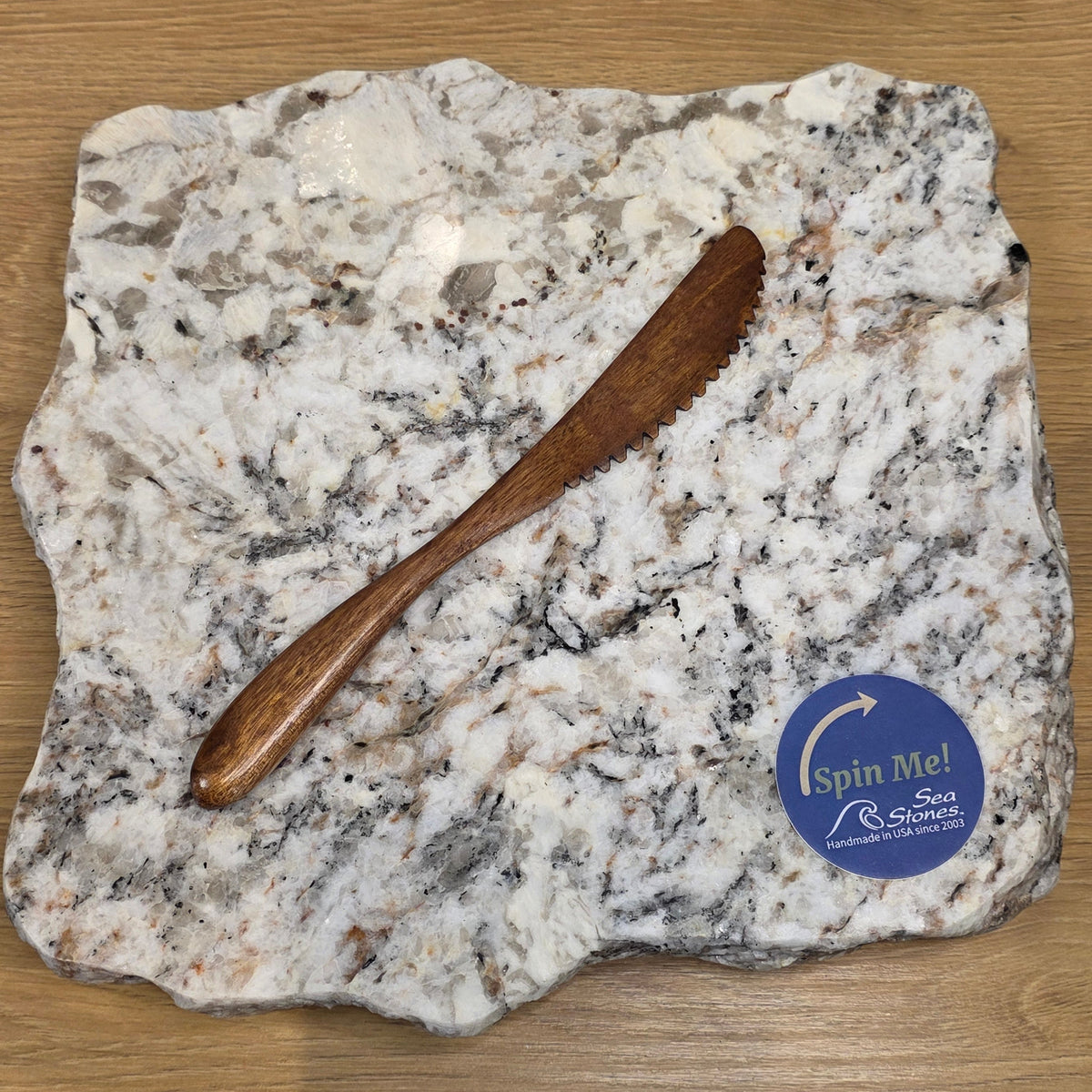Reclaimed Granite Lazy Susan