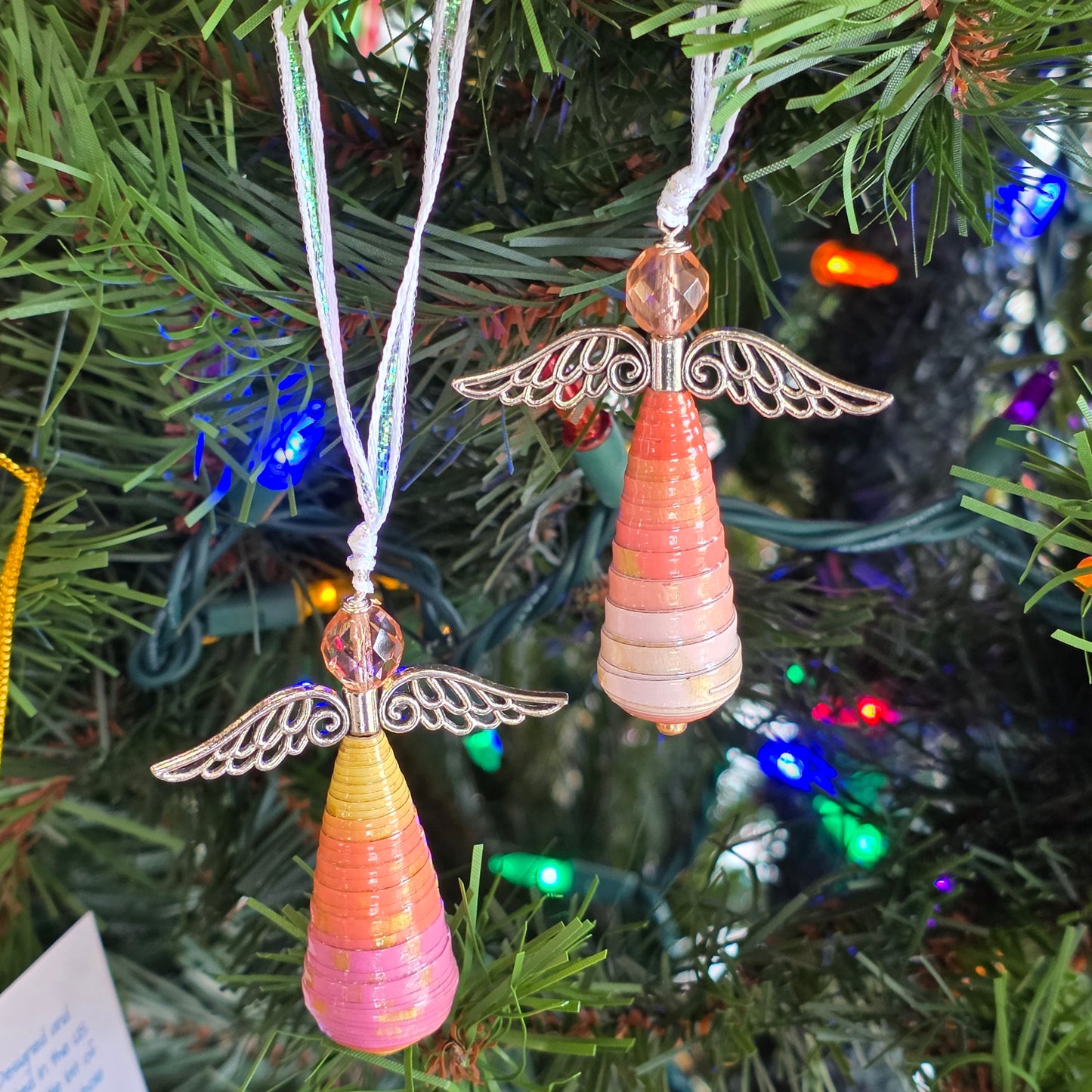 Paper Bead Angel Ornament