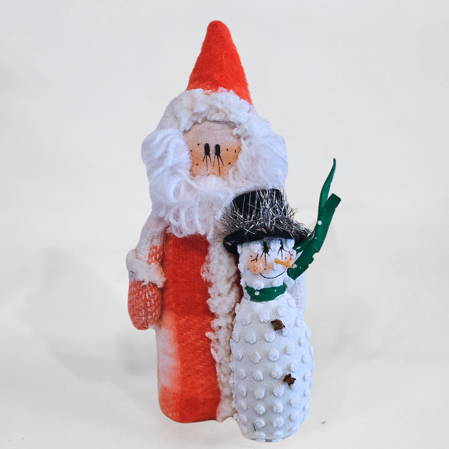 Santa With Snowman