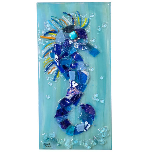 Shattered Glass Seahorse