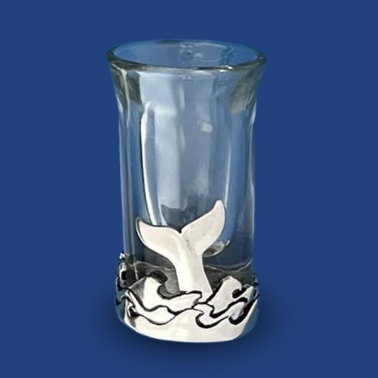 Whale Tale Shot Glass