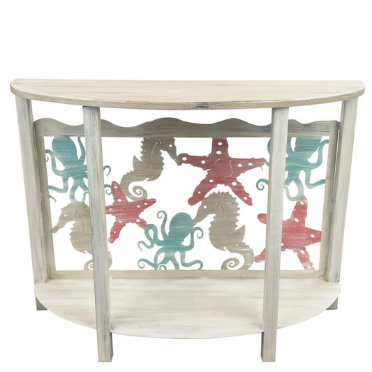 Island Rounded Sofa Table