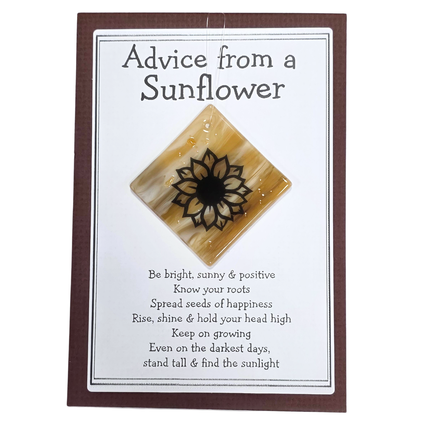 Suncatcher Card-Sunflower