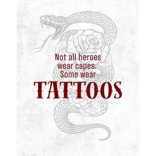 Tattoo Hero Print