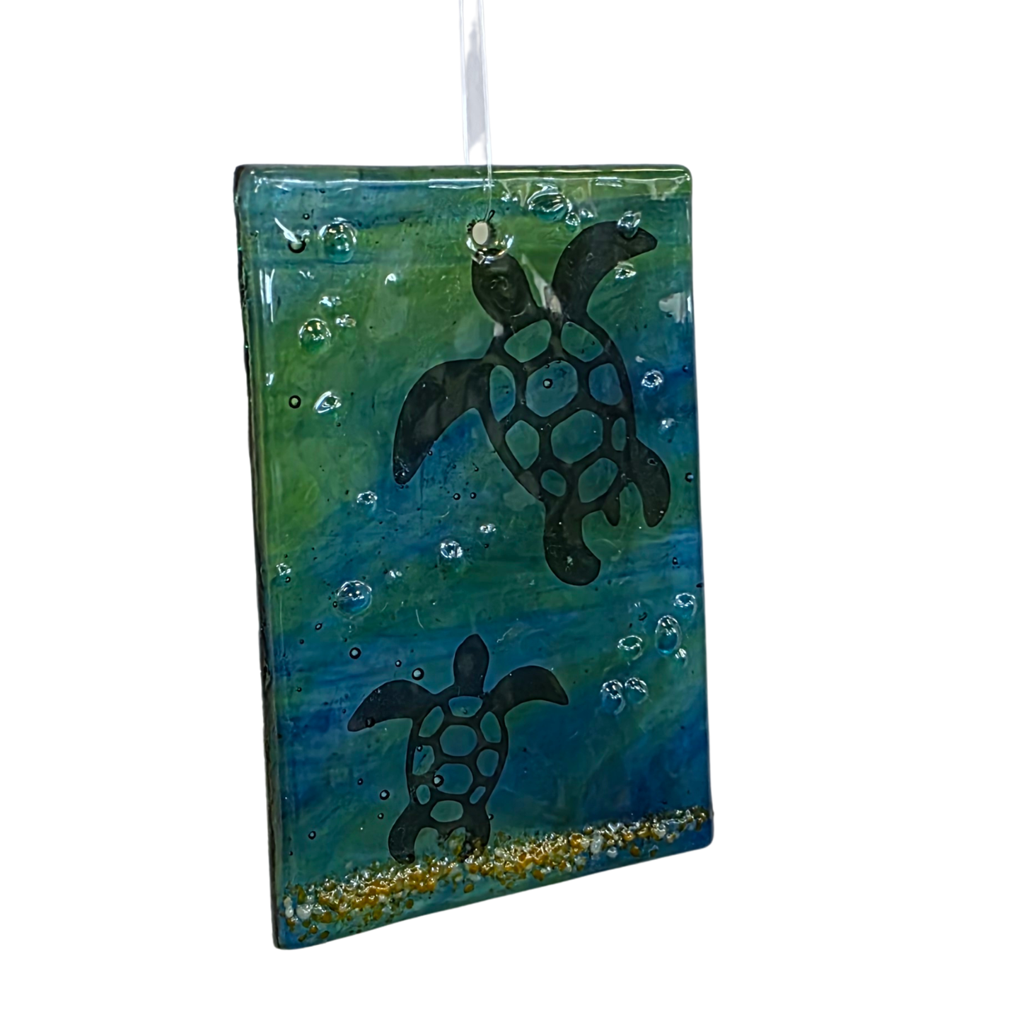 Suncatcher Card-Sea Turtle Wisdom