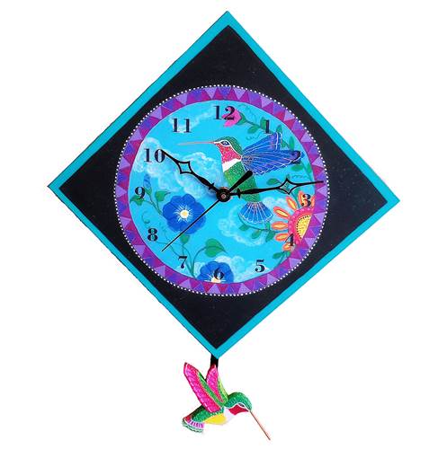 Hummingbird Pendulum Clock