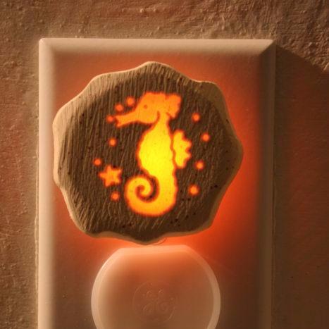 Glow Nightlight-Seahorse - Random Acts Of Art