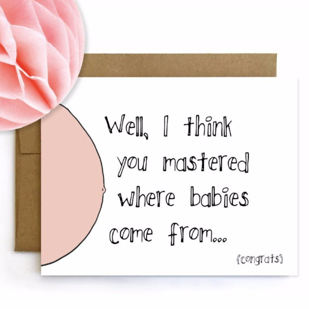 Where Babies Come From Card