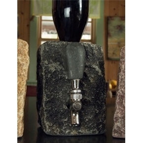Beverage Dispenser-Black Granite | Funky Rock Desings | Random Acts of Art | Naples Florida