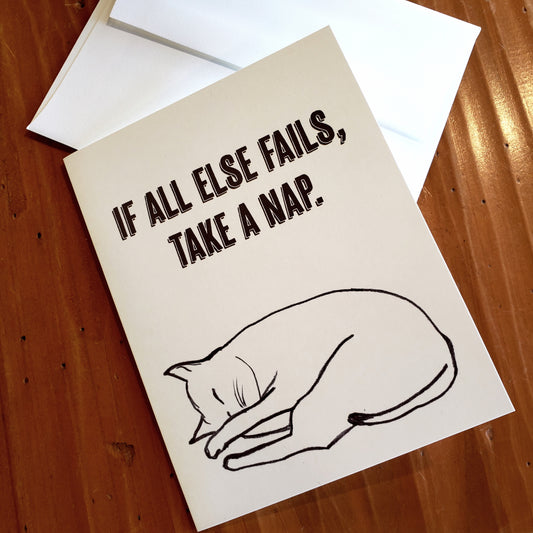 Card-Cat Nap