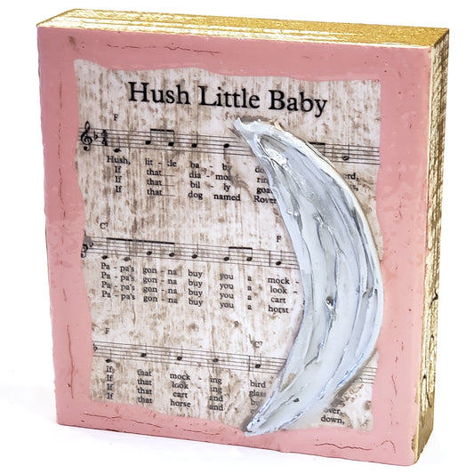 Sheet Music Art-Hush Little Baby