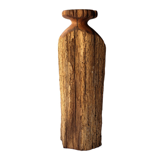 Reclaimed Amer. Chestnut Wall Vase