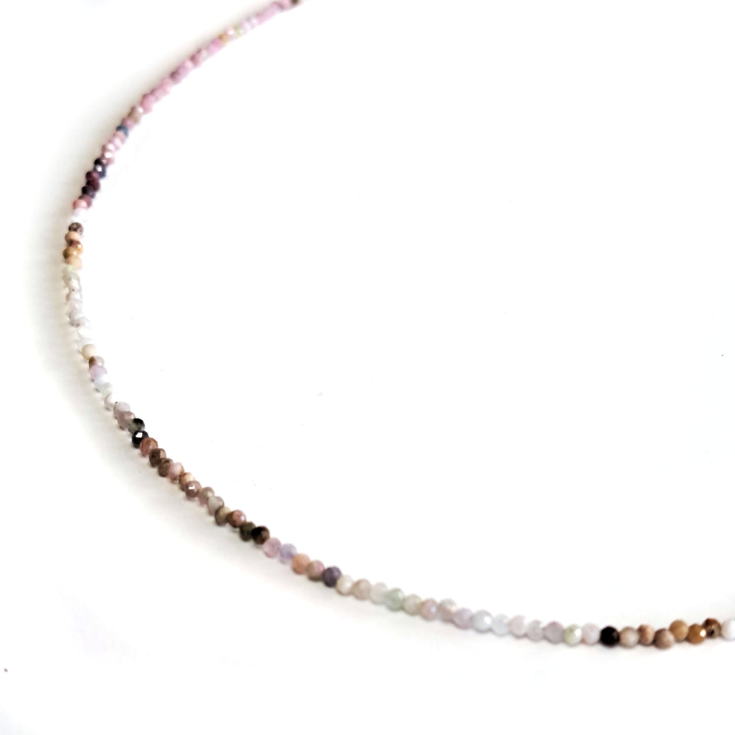 Tiny Tourmaline Strand Necklace
