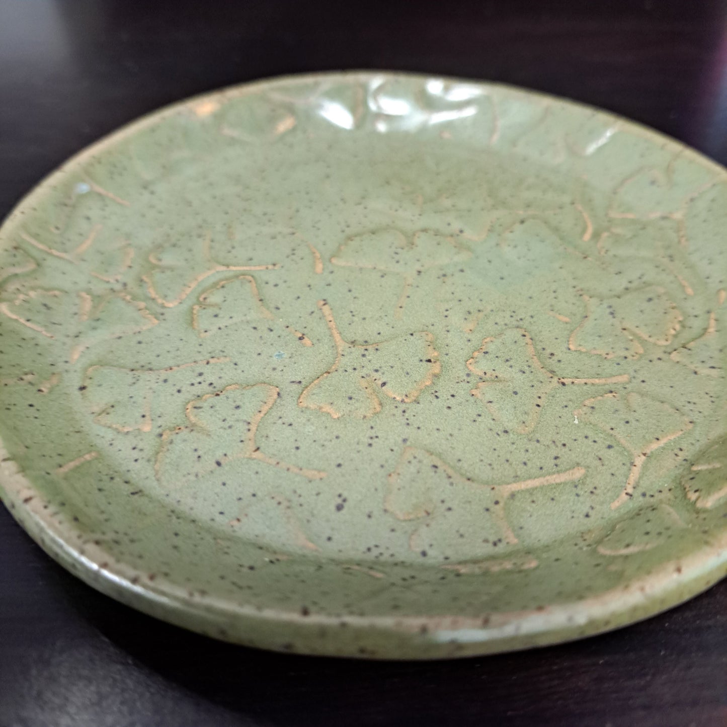 Ginkgo Ceramic Dish