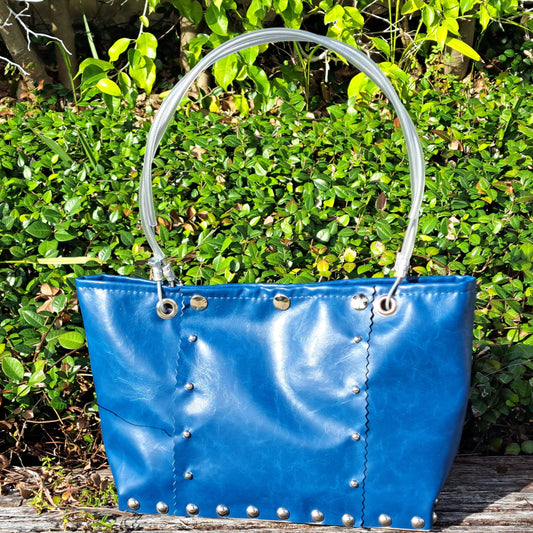Runway Bag, Medium-Denim Blue