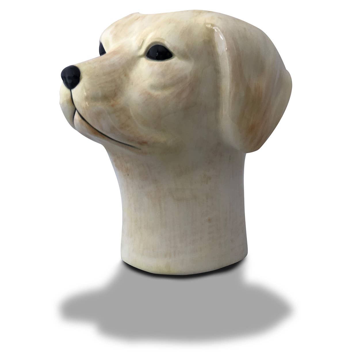 Yellow Labrador Vase