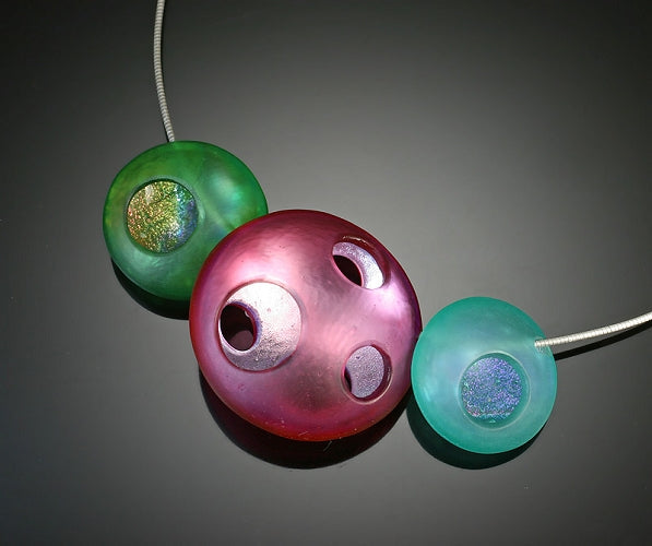 Four Seasons Orb Necklace-Spring