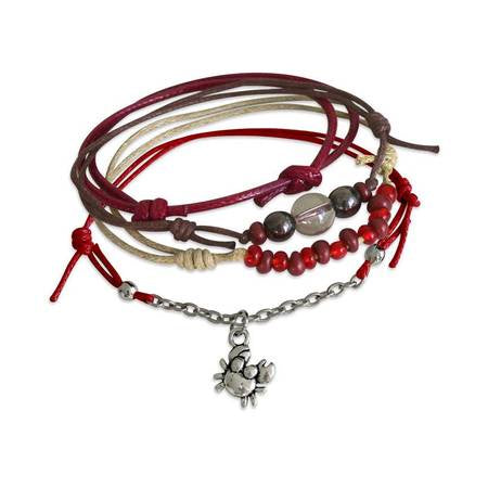 Charm Bracelet Set-Crab