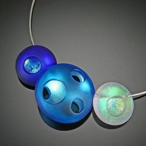 Four Seasons Orb Necklace-Winter