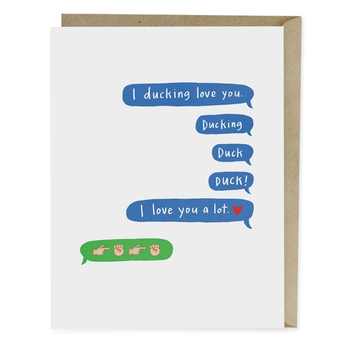Card-Ducking Love You