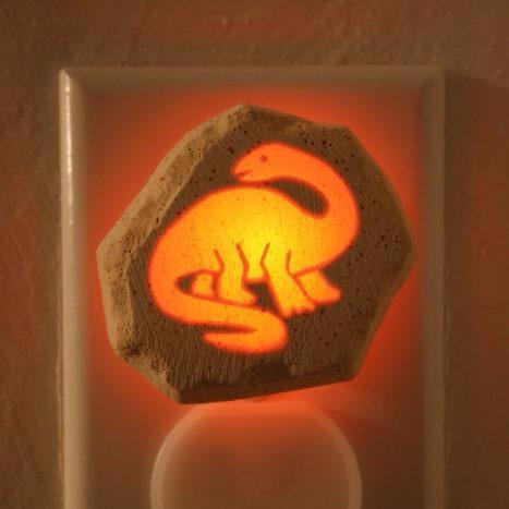 Glow Nightlight-Brontosaurus