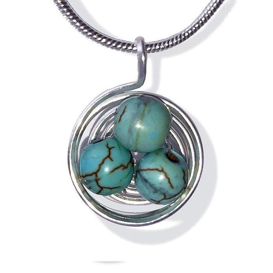 Nest Necklace-Turquoise