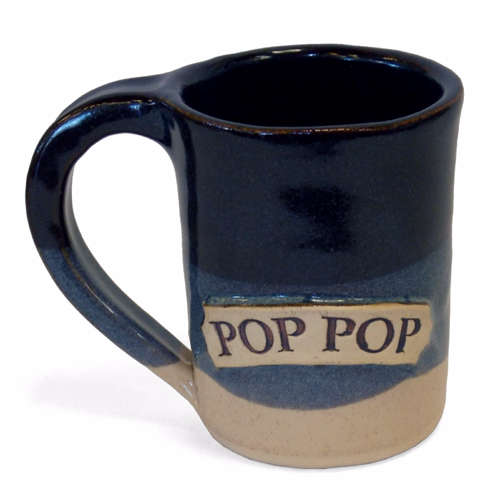 Pop Pop Mug | Stegall's Stoneware | Random Acts of Art | Naples Florida