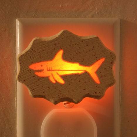 Glow Nightlight-Shark - Random Acts Of Art