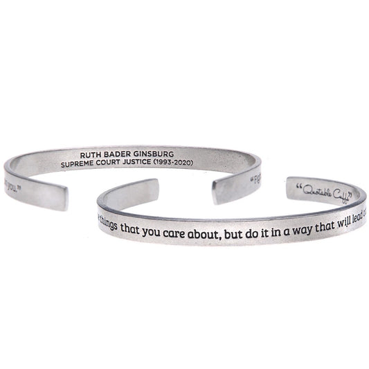 Cuff Bracelet-Fight for Things You Care About