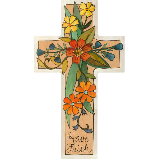 Cross Plaque-Grow Faith