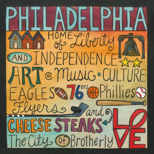 Philadelphia Plaque-Philadelphia Freedom